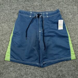 Vineyard Vines Board Shorts Boys Medium Blue‎ Green Paneled Swimwear Beach Pool